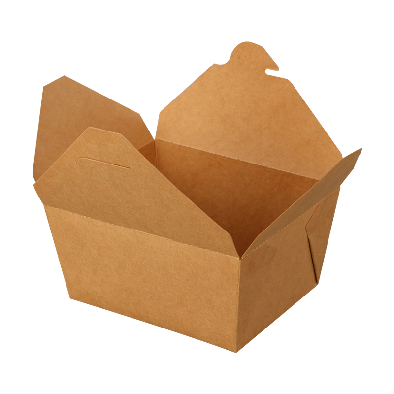 2000ML Oil Proof Kraft Deli Paper Boxes
