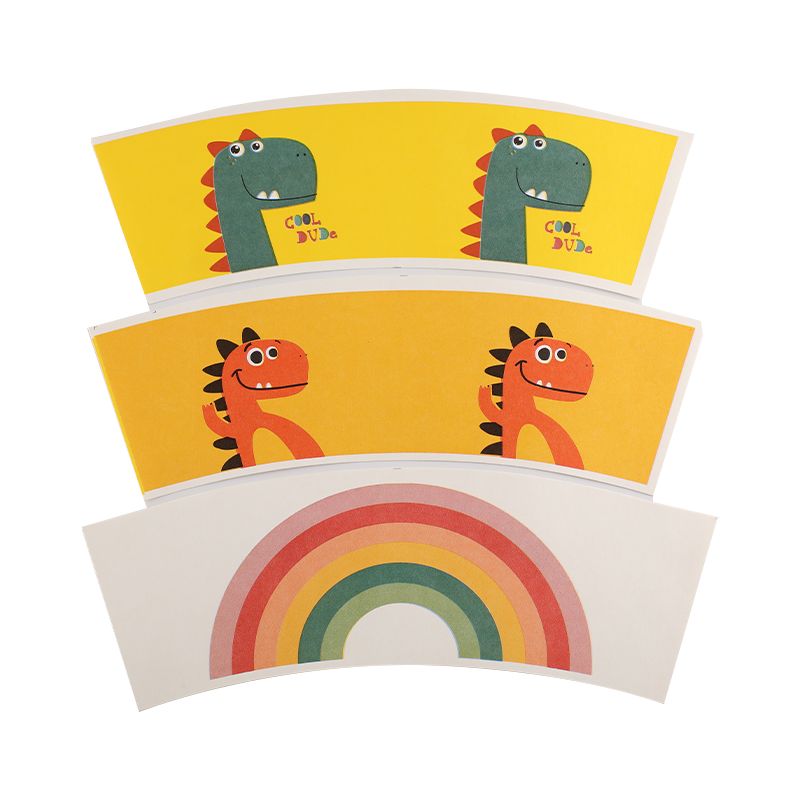 Double PE Coated Cold Cup Paper Fan